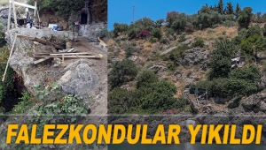 Falezkondular yıkıldı