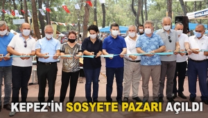 Kepez'in sosyete pazarı açıldı