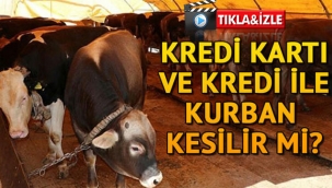 Kredi kartıyla veya taksitle kurban kesilir mi?