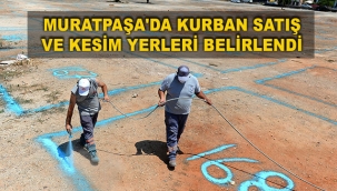 Muratpaşa'da kurban satış ve kesim yerleri belirlendi