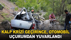 Sürücü kalp krizi geçirince, otomobil uçurumdan yuvarlandı: 3 ölü, 4 yaralı