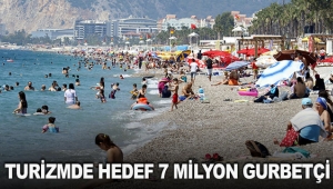 TURİZMDE HEDEF 7 MİLYON GURBETÇİ