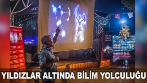 Yıldızlar altında bilim yolculuğu