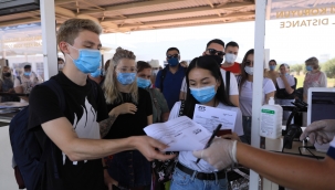 Antalya'ya bugün 20 bin Rus turist gelecek
