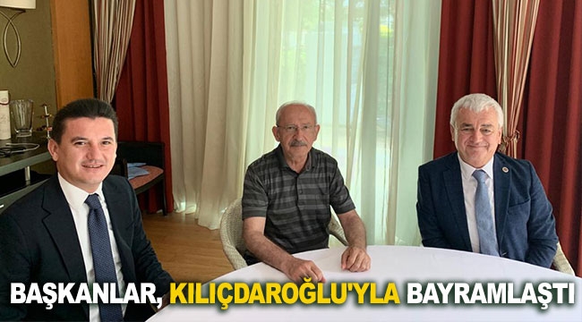 Başkanlar, Kılıçdaroğlu'yla bayramlaştı