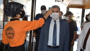 Denetime çıkan kaymakama denetim