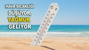 Hava sıcaklığı düşüyor, yağmur geliyor