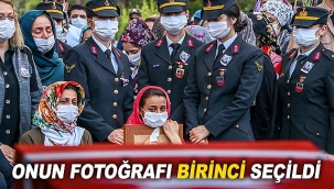 Onun fotoğrafı birinci seçildi