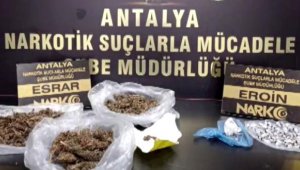 Polisten uyuşturucu baskını: 1 gözaltı