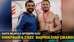 Sahte belgeyle antrenör oldu iddiası