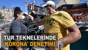 Tur teknelerinde 'korona' denetimi