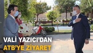 Vali Yazıcı'dan Borsa'ya ziyaret