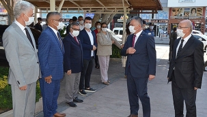 Vali Yazıcı'dan Serik'e ziyaret