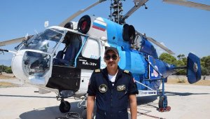Yangın söndürme helikopteri pilotu: Her kurtardığımız ağaç ve canlı memleketimiz için bir katkı