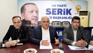 AK Parti Serik'te kongre heyecanı