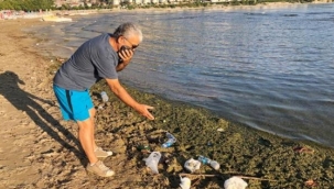 Altınkum Plajı'nda kirlilik uyarısı