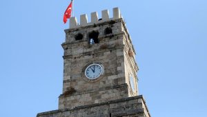 Antalya'nın simgesi Saat Kulesi'ne kubbe geliyor