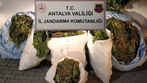 Antalya'da 161 kilo esrar ele geçirildi