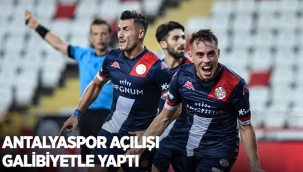 Antalyaspor açılışı galibiyetle yaptı