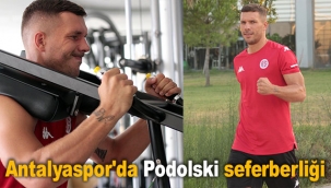 Antalyaspor'da Podolski seferberliği