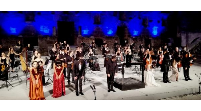 Aspendos Festivali, 'Genç Opera Yıldızları' konseriyle sona erdi
