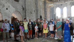 Demre'deki ören yerlerine 56 bin ziyaretçi
