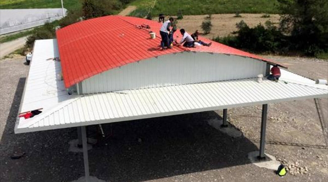 Gençler ve Çardak'a çok amaçlı kapalı alan