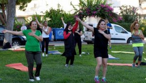 Gün batımında spor
