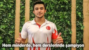 Hem minderde, hem derslerinde şampiyon