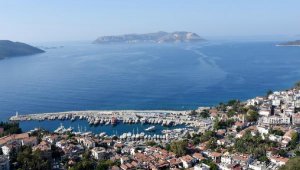 Kaş'tan Meis'e dostluk mesajları
