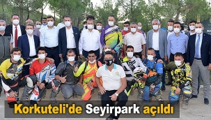 Korkuteli'de Seyirpark açıldı
