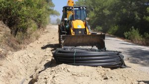 Manavgat Yukarı Işıklar'ın su sorunu çözülüyor