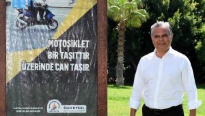 Muratpaşa'dan 'Motosikleti fark et' kampanyası