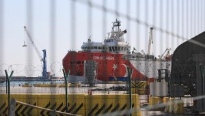 'Oruç Reis', yeniden Antalya Limanı'nda