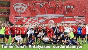 Tamer Tuna'lı Antalyaspor durdurulamıyor