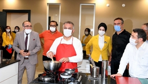 Vali Yazıcı Korkuteli'nde