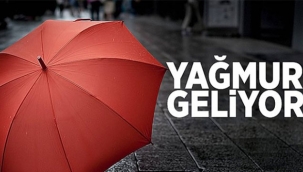 Yağmur geliyor, hava sıcaklığı 9 derece düşüyor