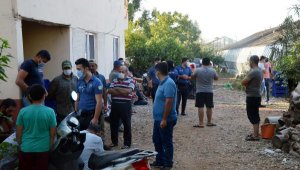 6 aylık bebek, ailesi serada çalışırken konteynerde çıkan yangında öldü