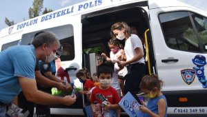 Anaokulu öğrencilerine 'Polis Amca'yı tanıttılar
