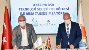 Antalya OSB Teknopark, ilk firma kabulünü gerçekleştirdi