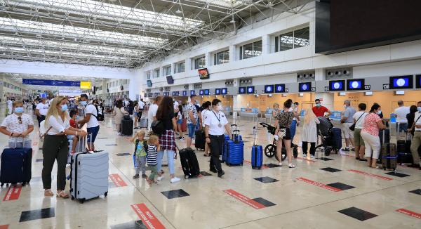 Eylülde gelen turist sayısı 1 milyonu aştı