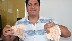 ATM'den çektiği paralar arasında, 6 adet hatalı basım 50 TL çıktı