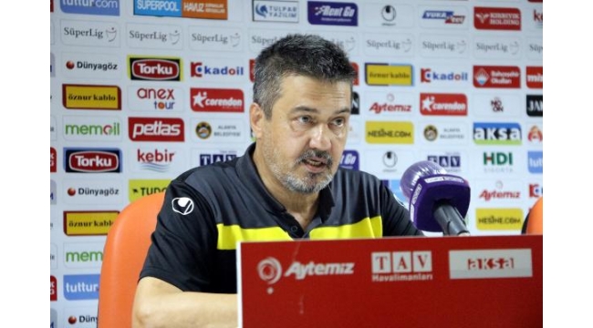 Aytemiz Alanyaspor - Atakaş Hatayspor maçının ardından