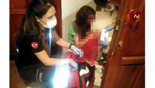 Eşini dövüp, polise direnen koca tutuklandı, kadın ise sığınma evine yerleştirildi