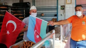 Finike'den Azerbaycan'a destek
