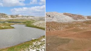 İkiz Göller kurudu, Yörükler de bölgeden ayrıldı