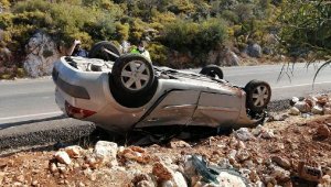 Kaş'ta kaza: 2 yaralı