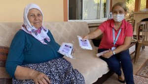 Kemer Belediyesi'nden vatandaşlara maske