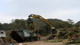 Kemer'den 10 ayda 26 bin 371 ton çöp transfer edildi  