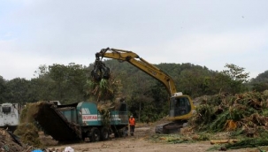 Kemer'den 10 ayda 26 bin 371 ton çöp transfer edildi